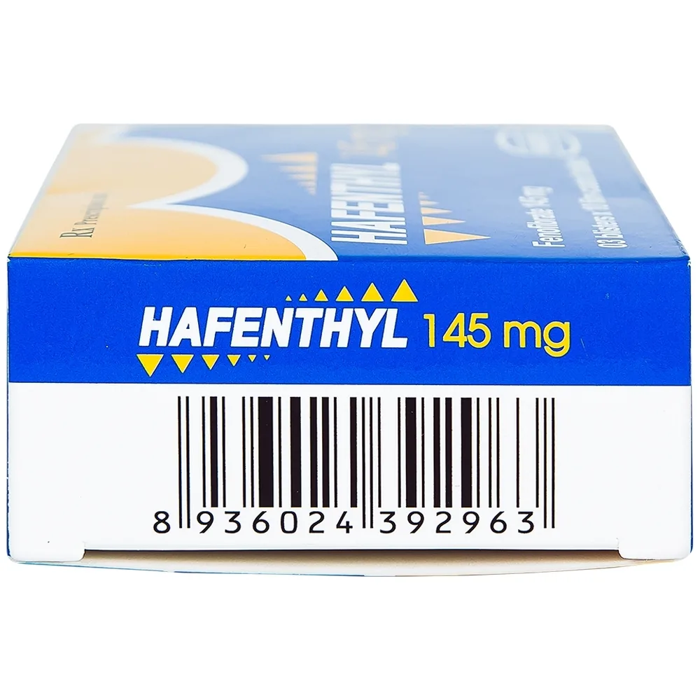Hình ảnh Thuốc Hafenthyl 145mg Hasan điều trị rối loạn lipoprotein huyết (3 vỉ x 10 viên)