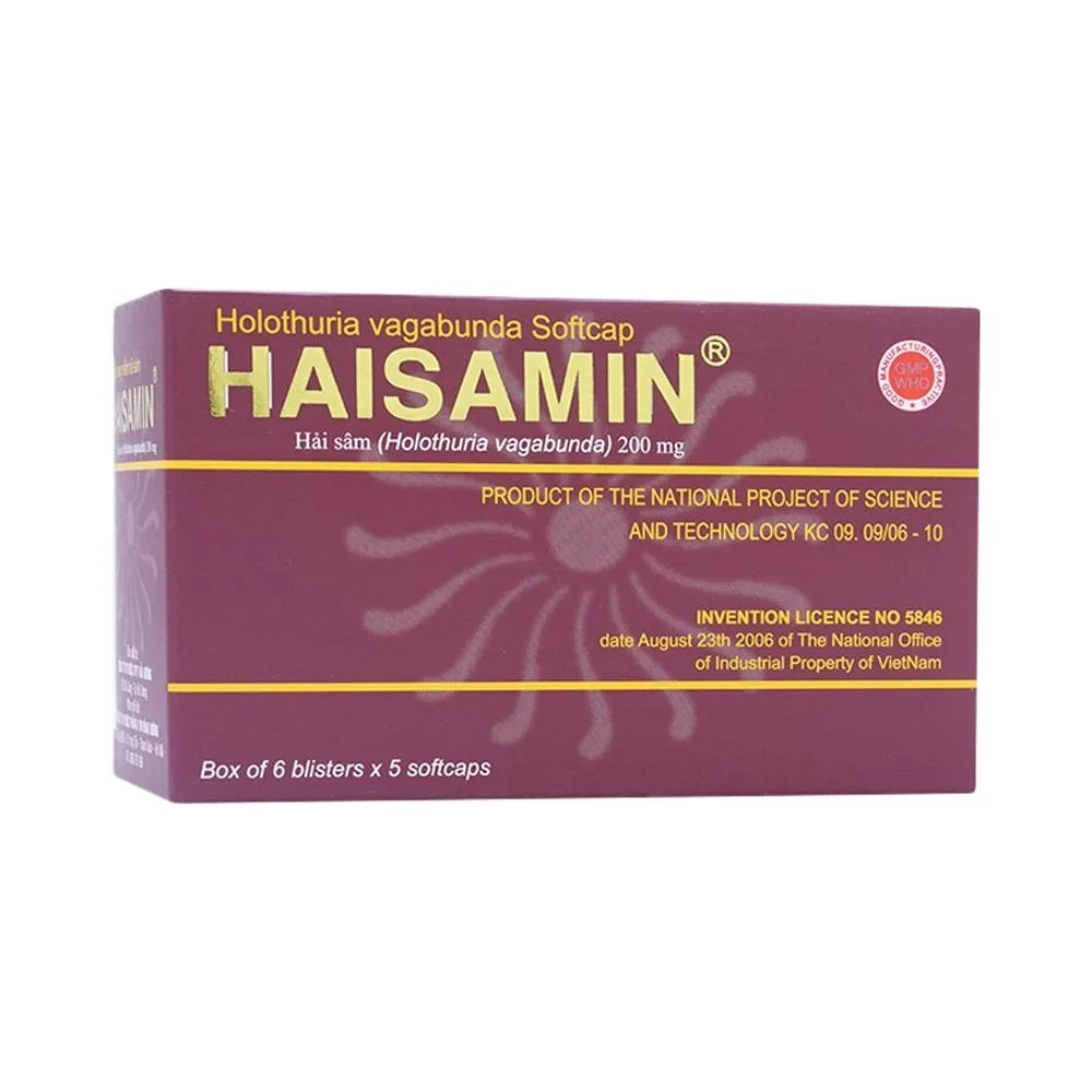 Hình ảnh Thuốc Haisamin HDpharma tăng cường sinh lực (6 vỉ x 5 viên)