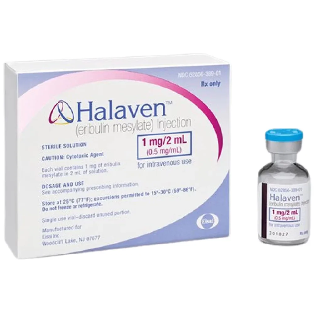 Hình ảnh Dung dịch tiêm Halaven 1mg Eisai điều trị ung thư vú tiến xa tại chỗ hoặc di căn (2ml)