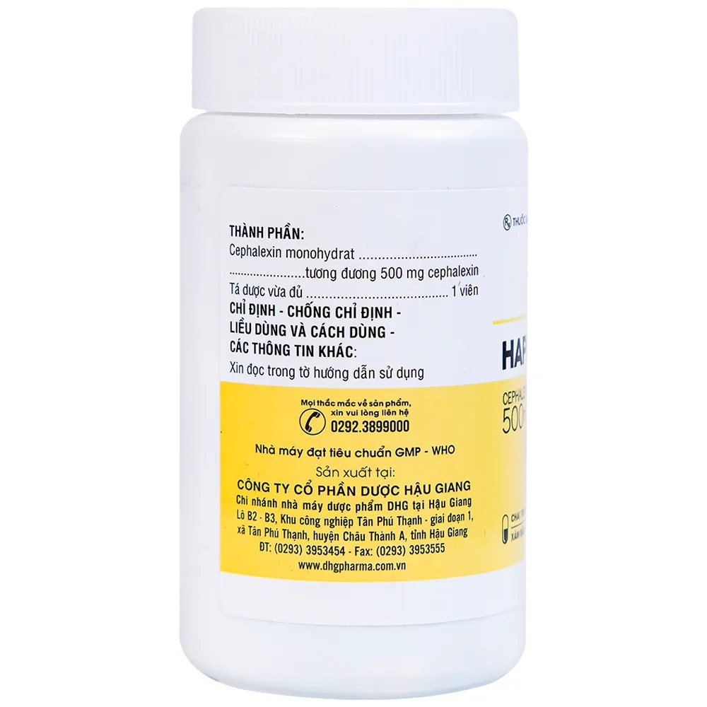 Hình ảnh Thuốc Hapenxin Capsules DHG điều trị nhiễm khuẩn (100 viên)