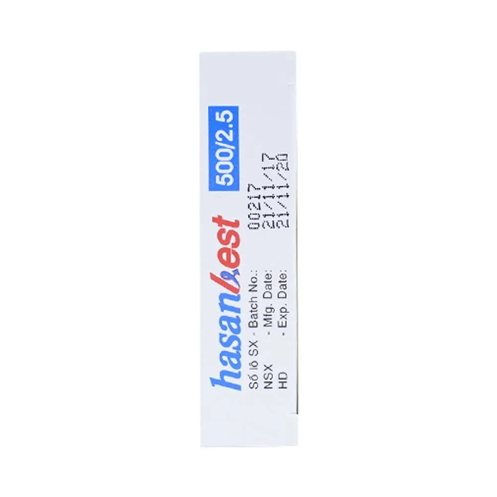 Hình ảnh Thuốc Hasanbest 500/2,5 Hasan điều trị đái tháo đường típ 2 (2 vỉ x 15 viên)