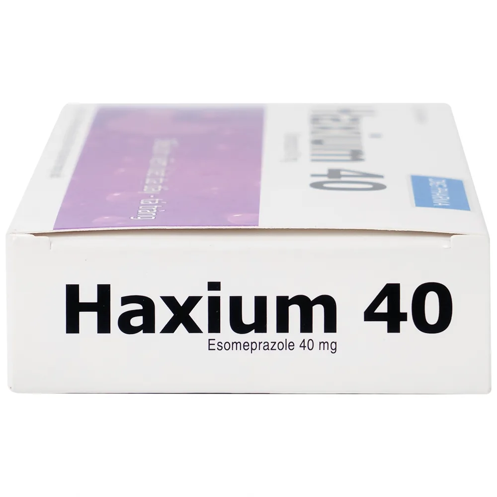 Hình ảnh Thuốc Haxium 40 DHG hỗ trợ phòng và điều trị loét dạ dày - tá tràng (3 vỉ x 10 viên)