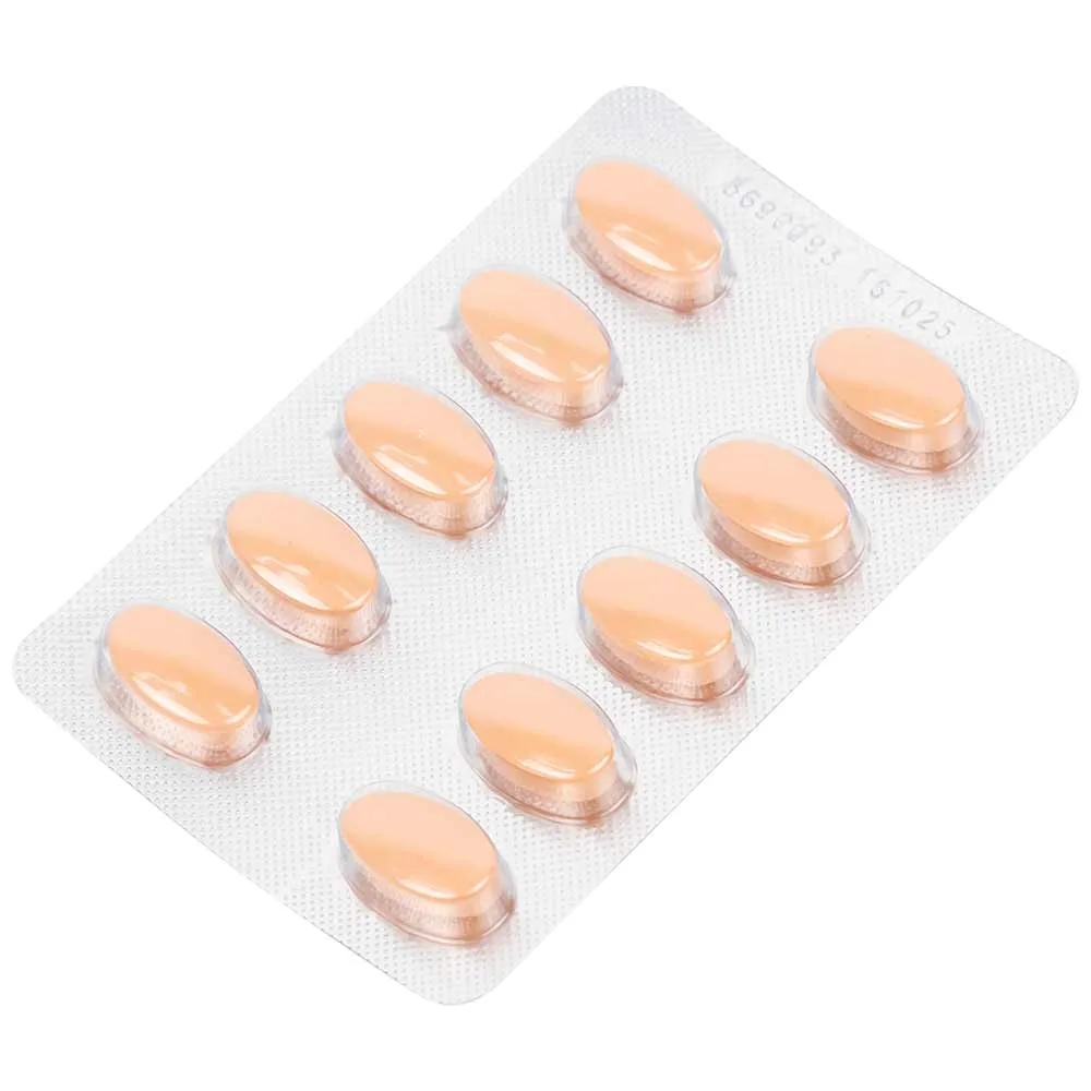 Hình ảnh Thuốc Henex 500mg Abbott điều trị suy tĩnh mạch - mạch bạch huyết, cơn trĩ cấp (10 vỉ x 10 viên)