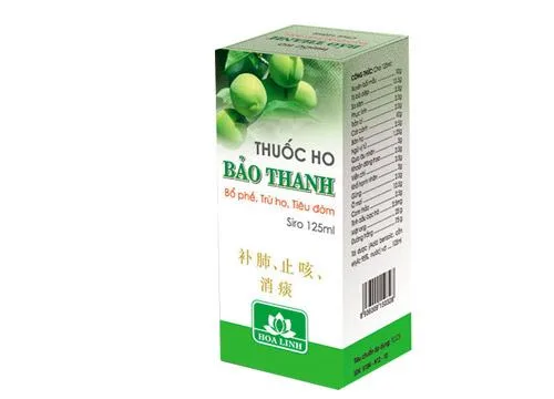 Hình ảnh Thuốc ho Bảo Thanh