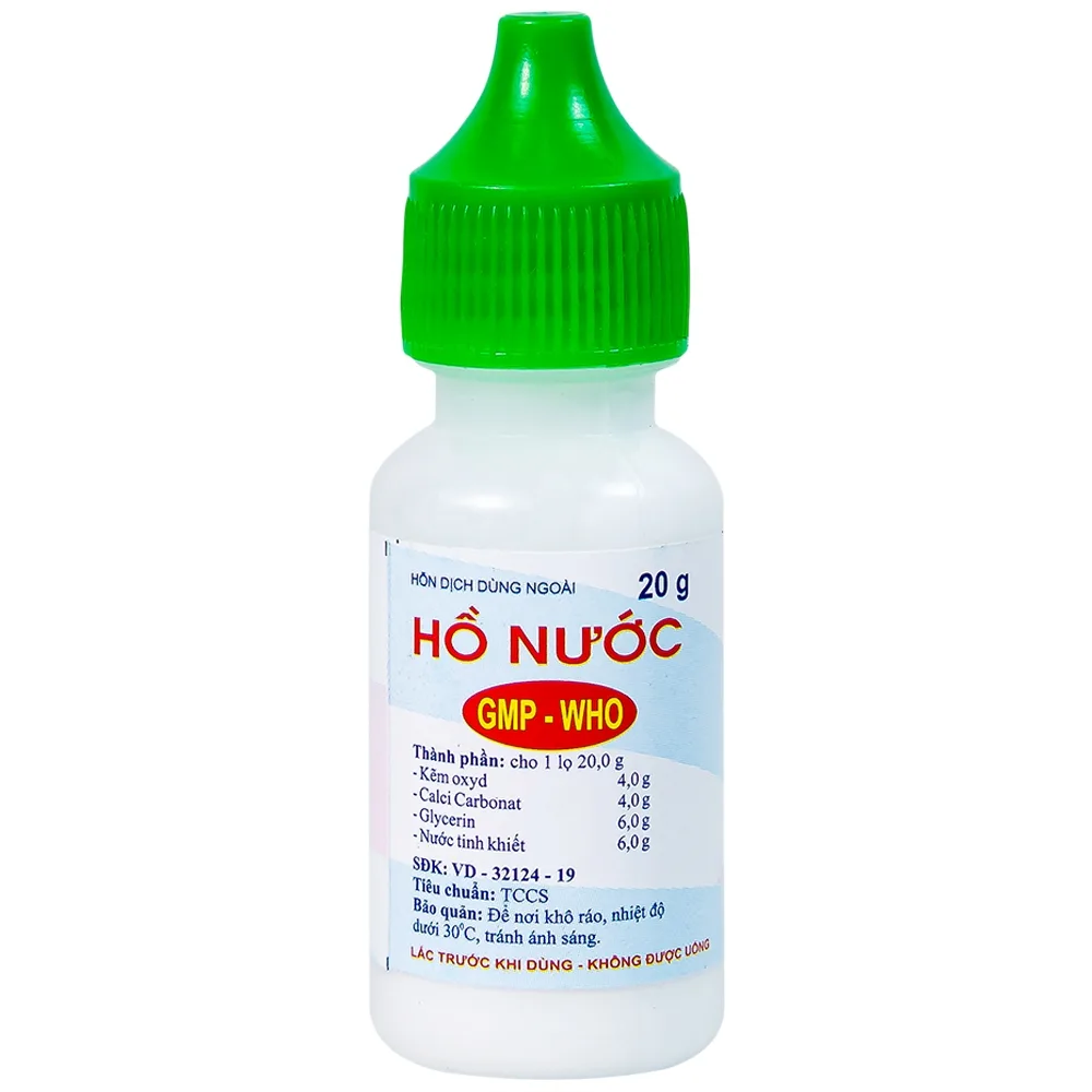 Hình ảnh Thuốc Hồ Nước điều trị da khô, các bệnh về da (20g)