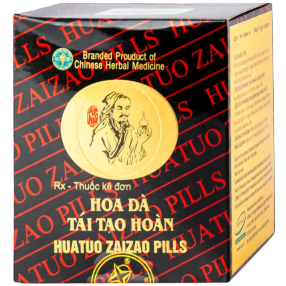 Hình ảnh Thuốc Hoa Đà Tái Tạo Hoàn Huatuo Zaizao Pills điều trị tai biến mạch máu não (10 gói)
