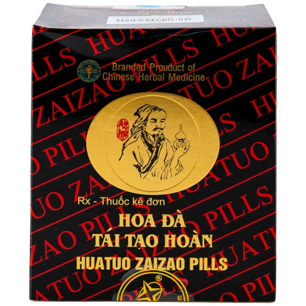 Hình ảnh Thuốc Hoa Đà Tái Tạo Hoàn Huatuo Zaizao Pills điều trị tai biến mạch máu não (10 gói)