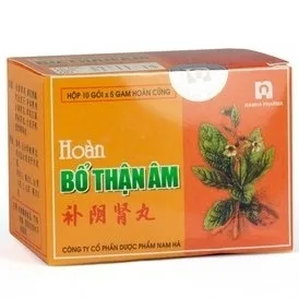 Hình ảnh Thuốc Hoàn Bổ Thận Âm Nam Hà điều trị các trường hợp tinh huyết suy kém, mỏi gối, đau lưng (10 gói x 5g)