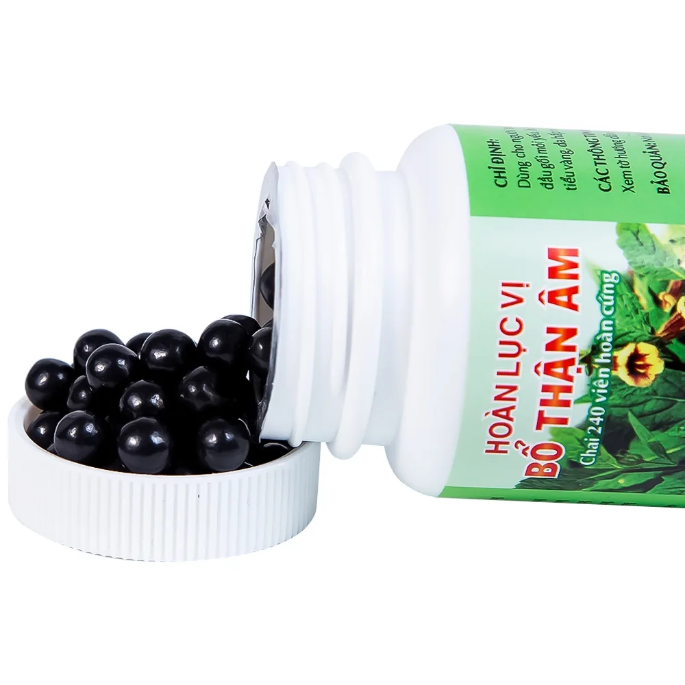 Hình ảnh Thuốc Hoàn Lục Vị Bổ Thận Âm OPC điều trị các trường hợp tinh huyết suy kém, hoa mắt, chóng mặt (10 gói x 5g)
