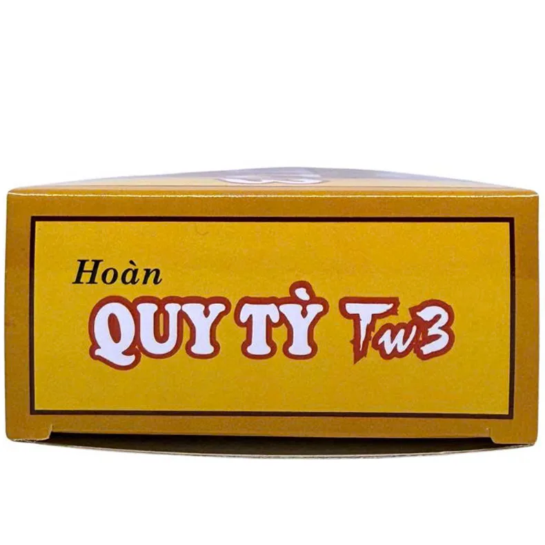 Hình ảnh Hoàn quy tỳ TW3 điều trị tâm tỳ đều hư, hơi thở ngắn, tim đập mạnh, mất ngủ, ngủ hay mê (10 viên)