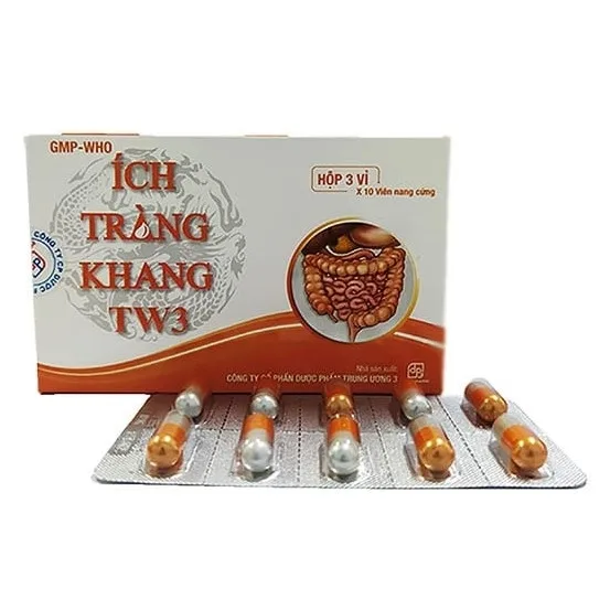 Hình ảnh Thuốc Ích Tràng Khang TW3 điều trị tiêu chảy, bụng trướng, ăn không tiêu (3 vỉ x 10 viên)