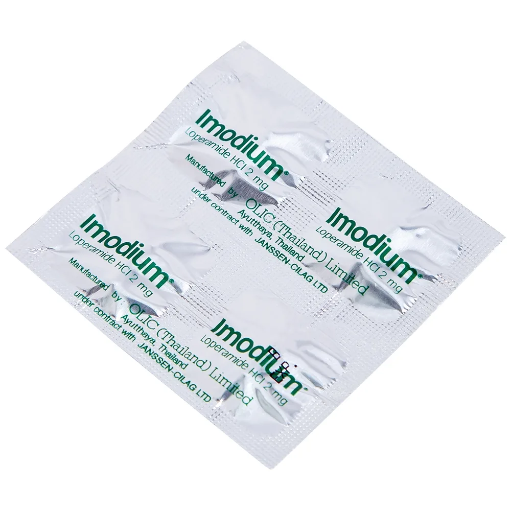 Hình ảnh Thuốc Imodium 2mg Janssen điều trị tiêu chảy cấp (25 vỉ x 4 viên)
