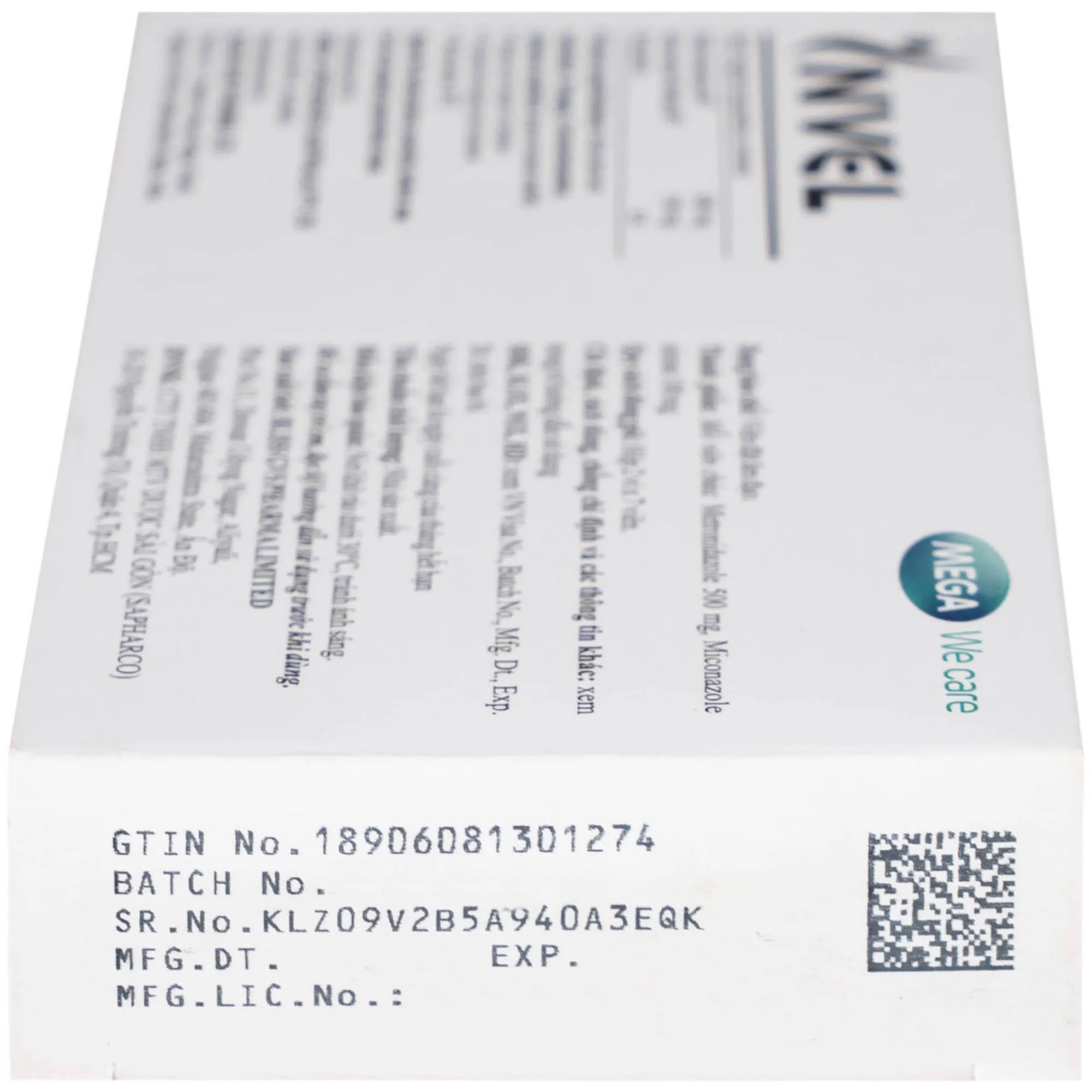 Hình ảnh Thuốc Invel Mega điều trị viêm âm đạo do nấm, vi khuẩn hoặc trichomonas (2 vỉ x 7 viên)