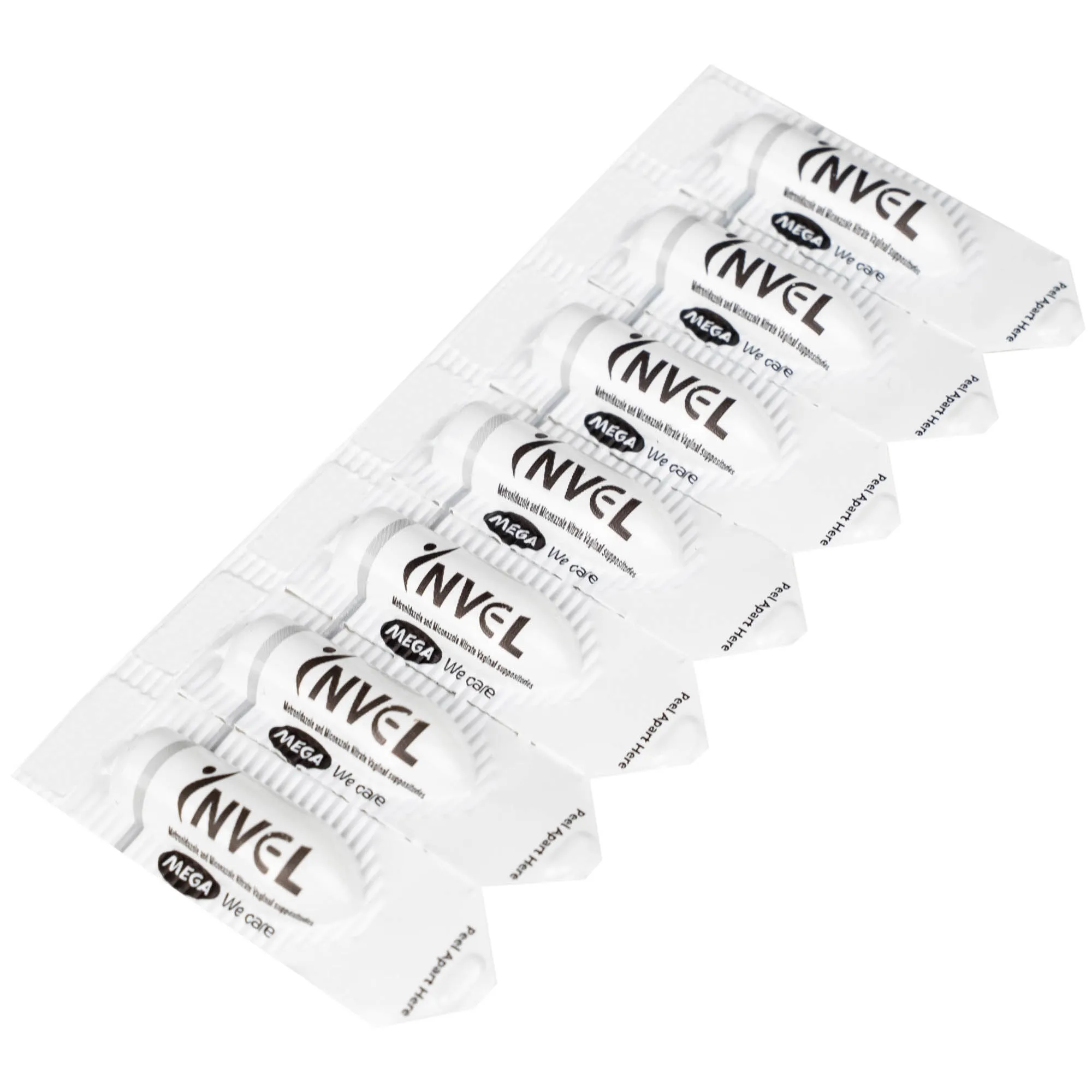 Hình ảnh Thuốc Invel Mega điều trị viêm âm đạo do nấm, vi khuẩn hoặc trichomonas (2 vỉ x 7 viên)