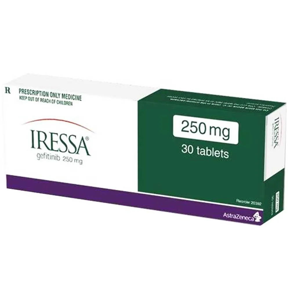 Hình ảnh Thuốc Iressa Astra hỗ trợ điều trị ung thư phổi (3 vỉ x 10 viên)