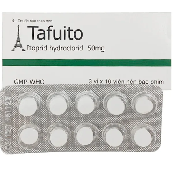 Hình ảnh Thuốc Tafuito Tipharco điều trị bệnh lý về dạ dày (3 vỉ x 10 viên)