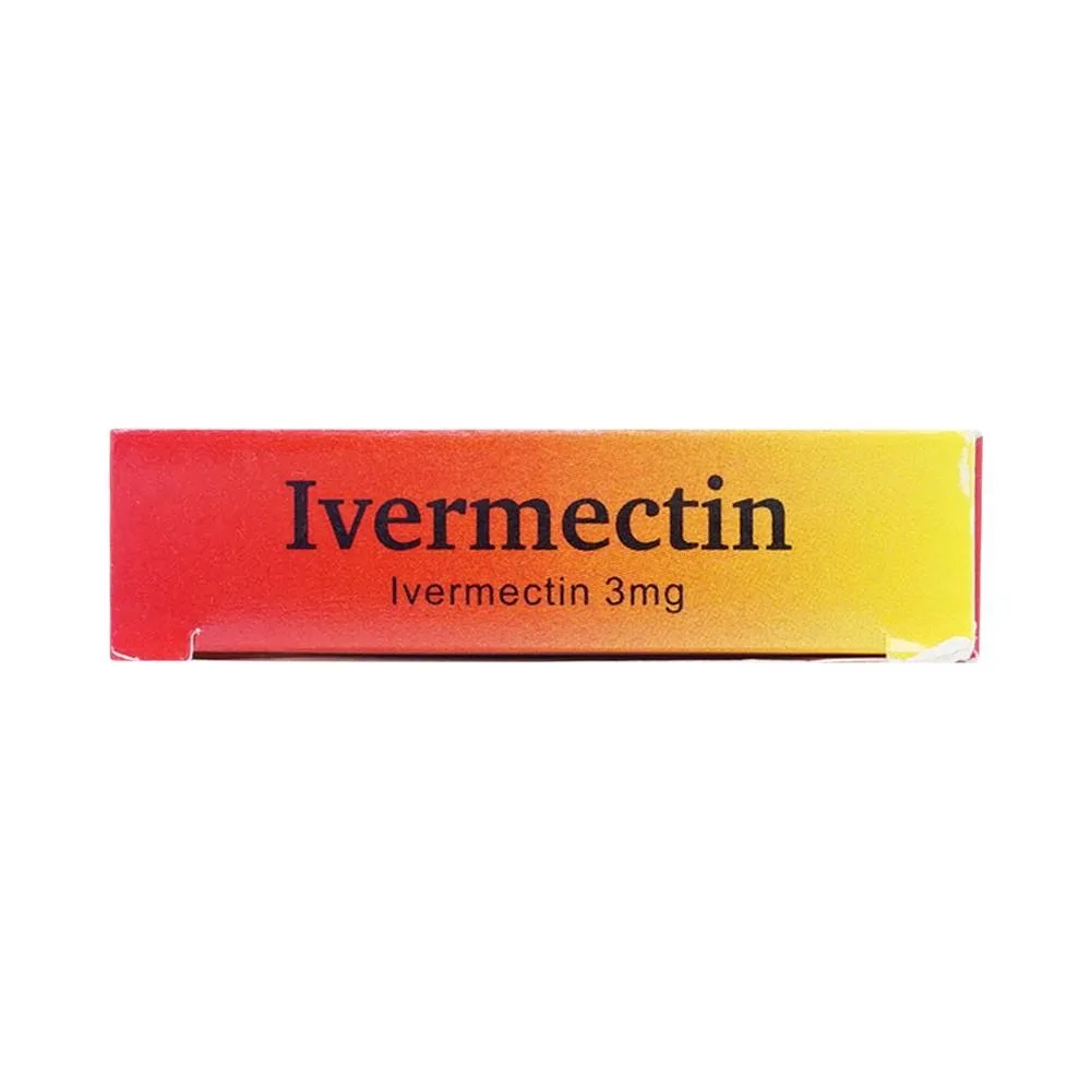 Hình ảnh Viên nén Ivermectin 3mg Dược 3-2 hỗ trợ điều trị các bệnh nhiễm giun (1 vỉ x 4 viên)