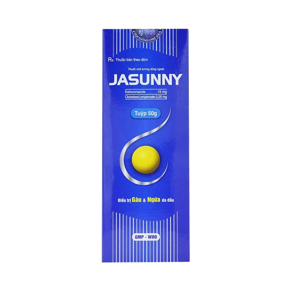 Hình ảnh Gel Jasunny Gia Nguyễn hỗ trợ điều trị gàu, ngứa, viêm da đầu (50g)
