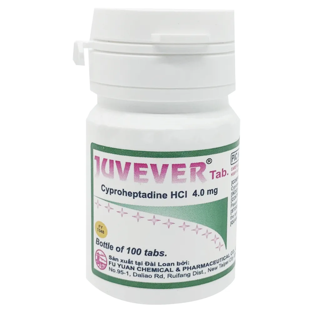 Hình ảnh Thuốc Juvever 4mg Fu Yuan điều trị viêm mũi dị ứng (100 viên)