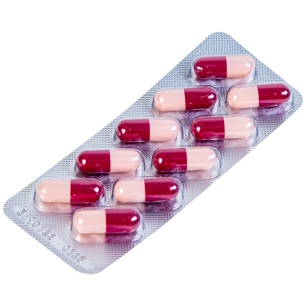 Hình ảnh Viên nang Kagasdine 20mg Khapharco điều trị loét dạ dày, tá tràng (10 vỉ x 10 viên)