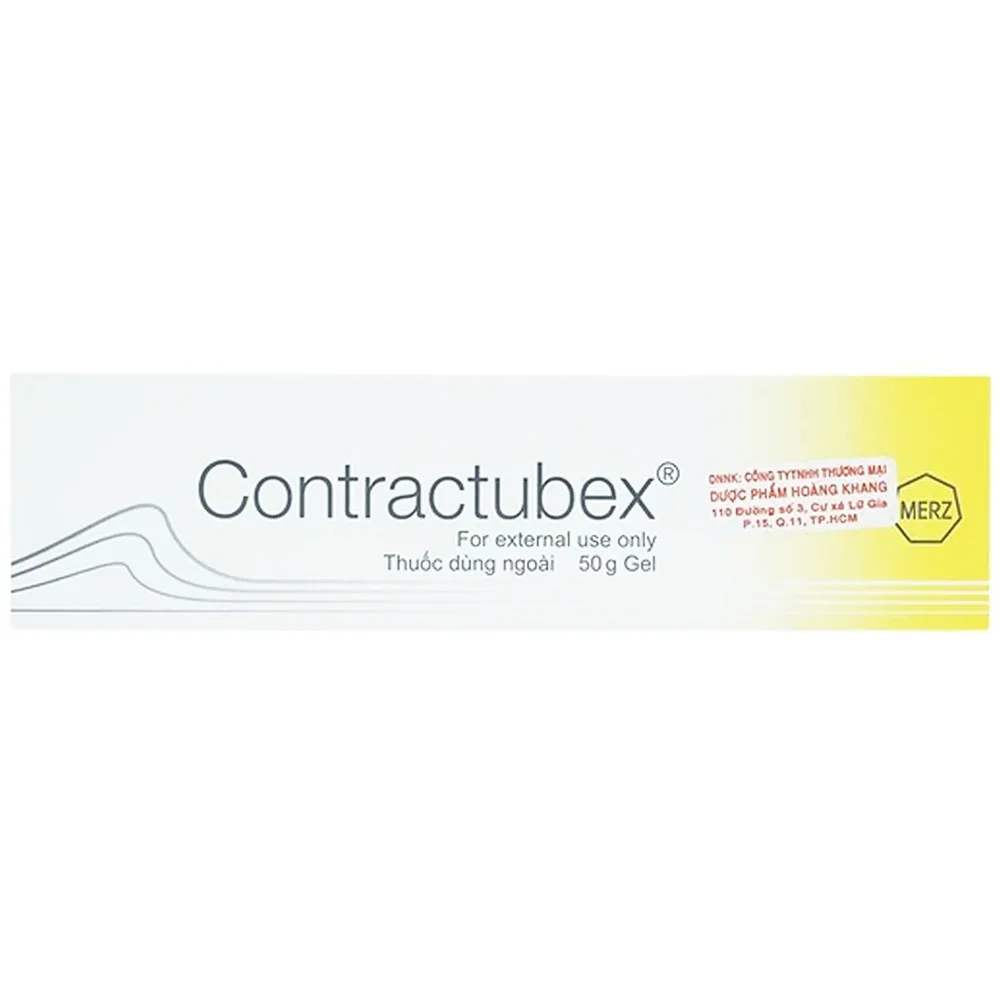 Hình ảnh Gel Contractubex Merz điều trị sẹo lồi, sẹo phì đại (50g)