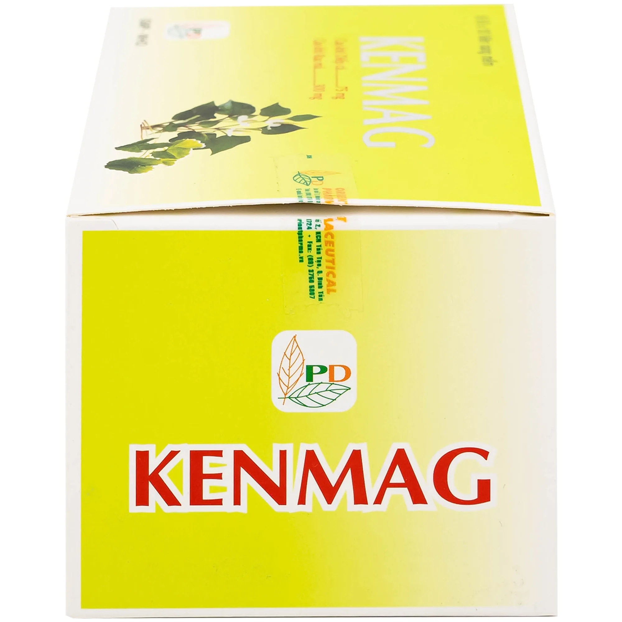 Hình ảnh Thuốc Kenmag GMP phòng và hỗ trợ điều trị táo bón, giải nhiệt, thông tiểu (6 vỉ x 10 viên)