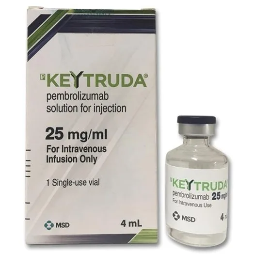Hình ảnh Dung dịch pha tiêm Keytruda 25mg/ml Merck điều trị các loại ung thư (1 lọ x 4ml)