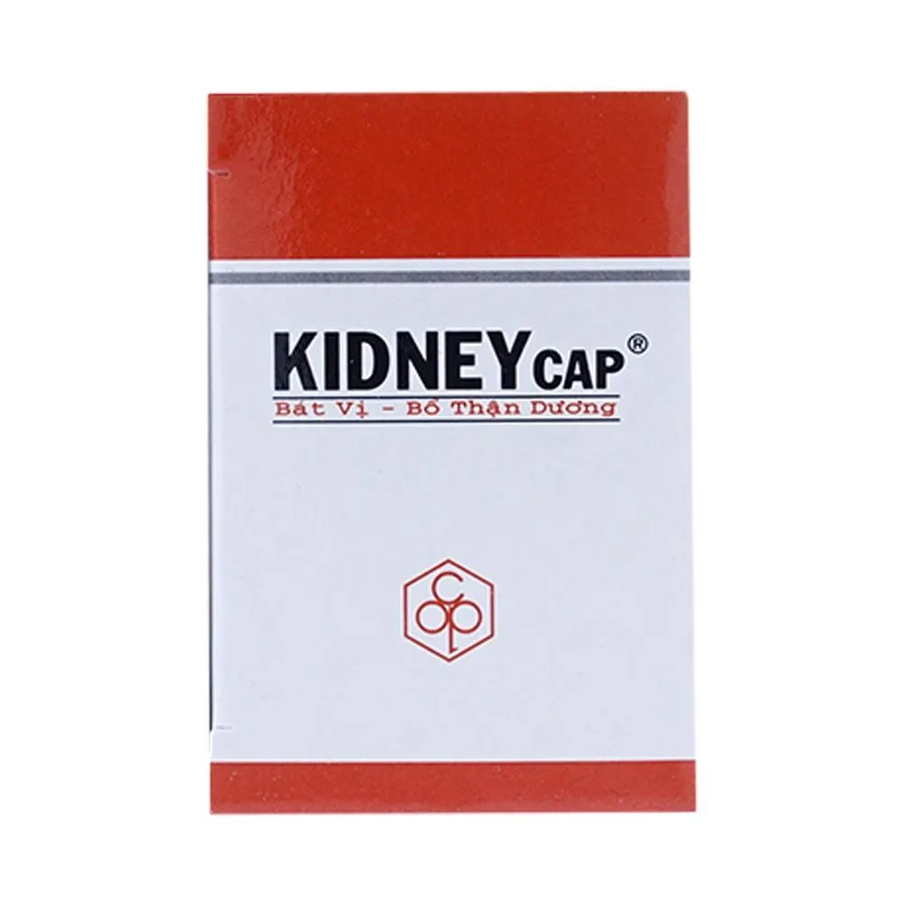 Hình ảnh Thuốc Kidneycap OPC bát vị, bổ thận dương dùng cho người váng đầu, ù tai (5 vỉ x 10 viên)