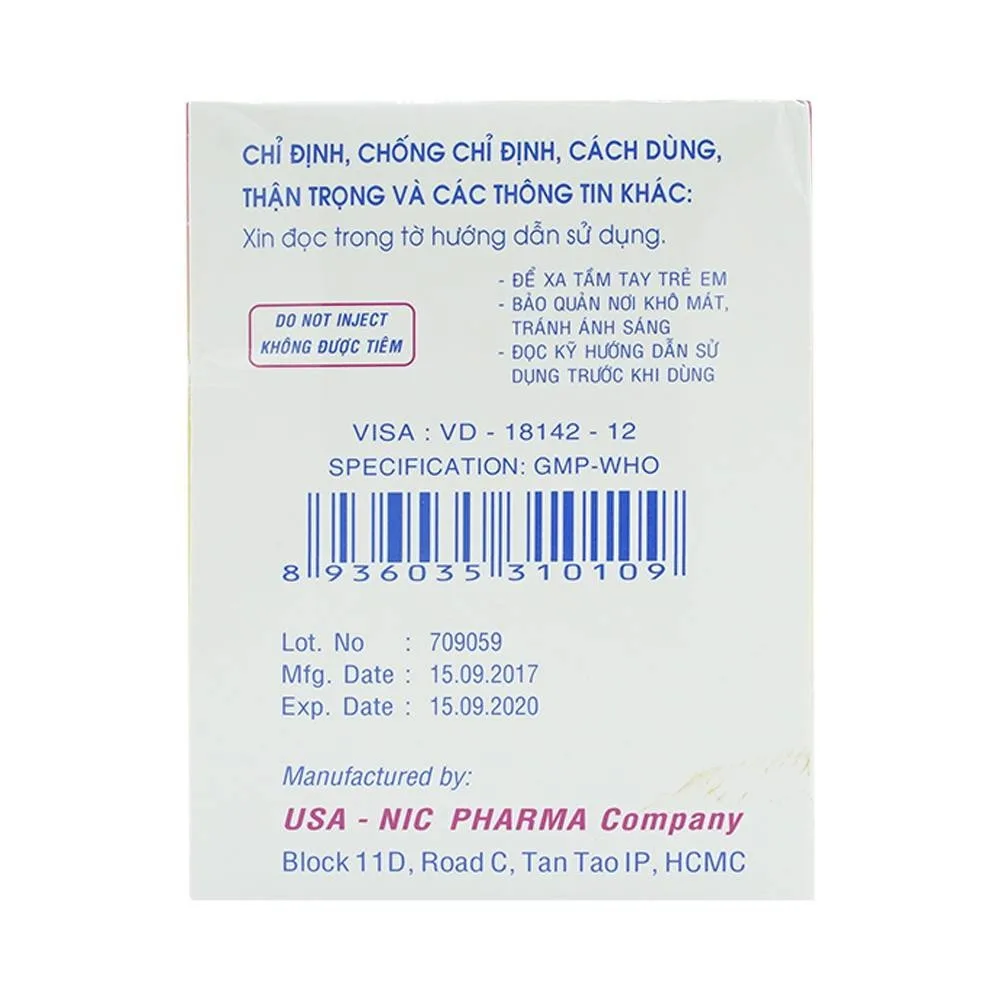 Hình ảnh Siro Kidrinks Phargington USA - NIC Pharma bồi bổ cơ thể, phát triển trí tuệ (20 ống x 10ml)