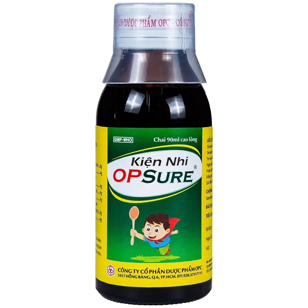 Hình ảnh Cao lỏng Kiện Nhi OPSure OPC dùng cho trẻ biếng ăn, tiêu hóa kém (90ml)