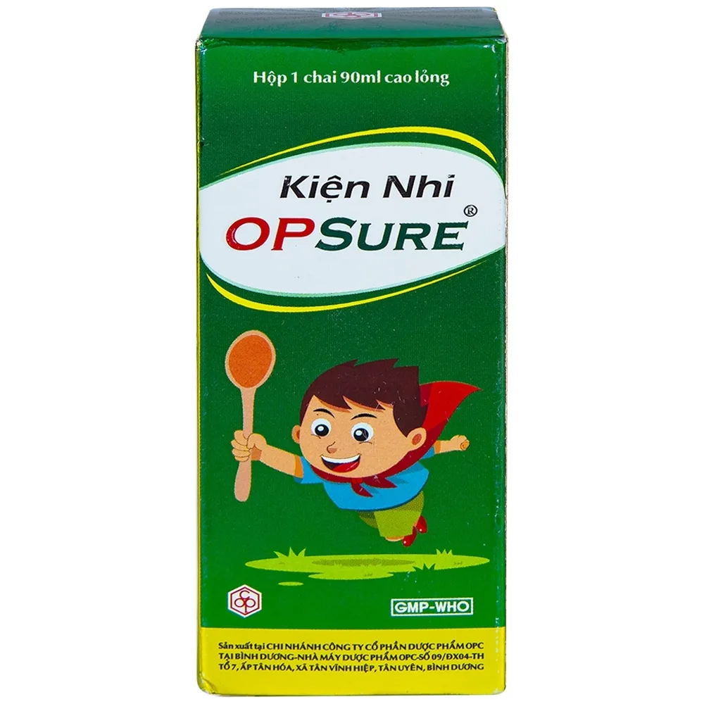 Hình ảnh Cao lỏng Kiện Nhi OPSure OPC dùng cho trẻ biếng ăn, tiêu hóa kém (90ml)