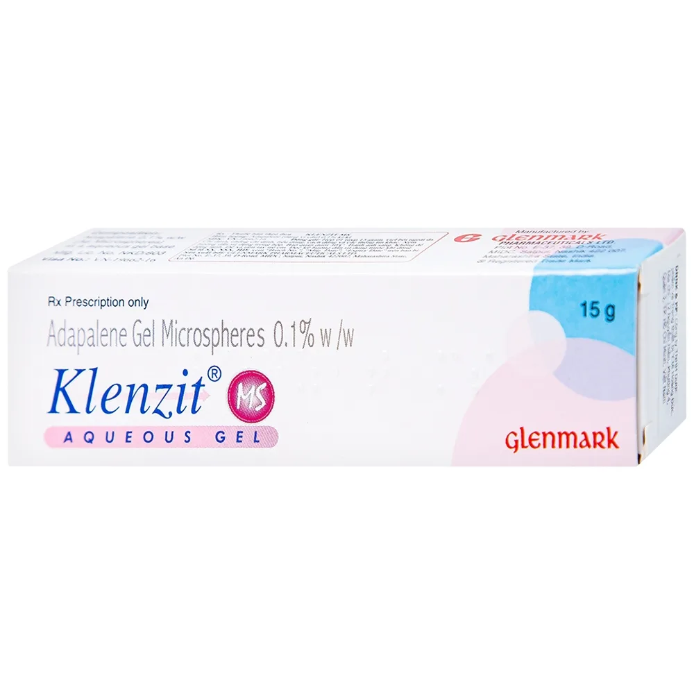 Hình ảnh Gel bôi da Klenzit MS điều trị mụn trứng cá (15g)