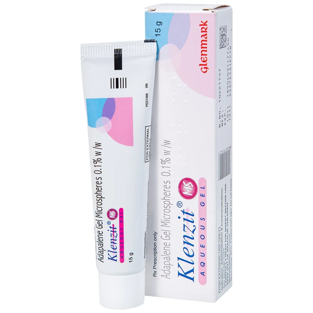 Hình ảnh Gel bôi da Klenzit MS điều trị mụn trứng cá (15g)