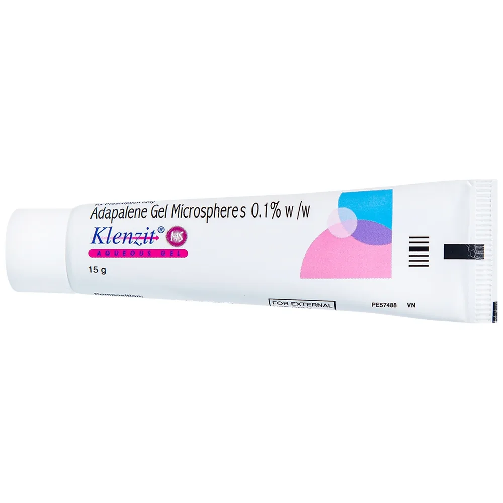 Hình ảnh Gel bôi da Klenzit MS điều trị mụn trứng cá (15g)