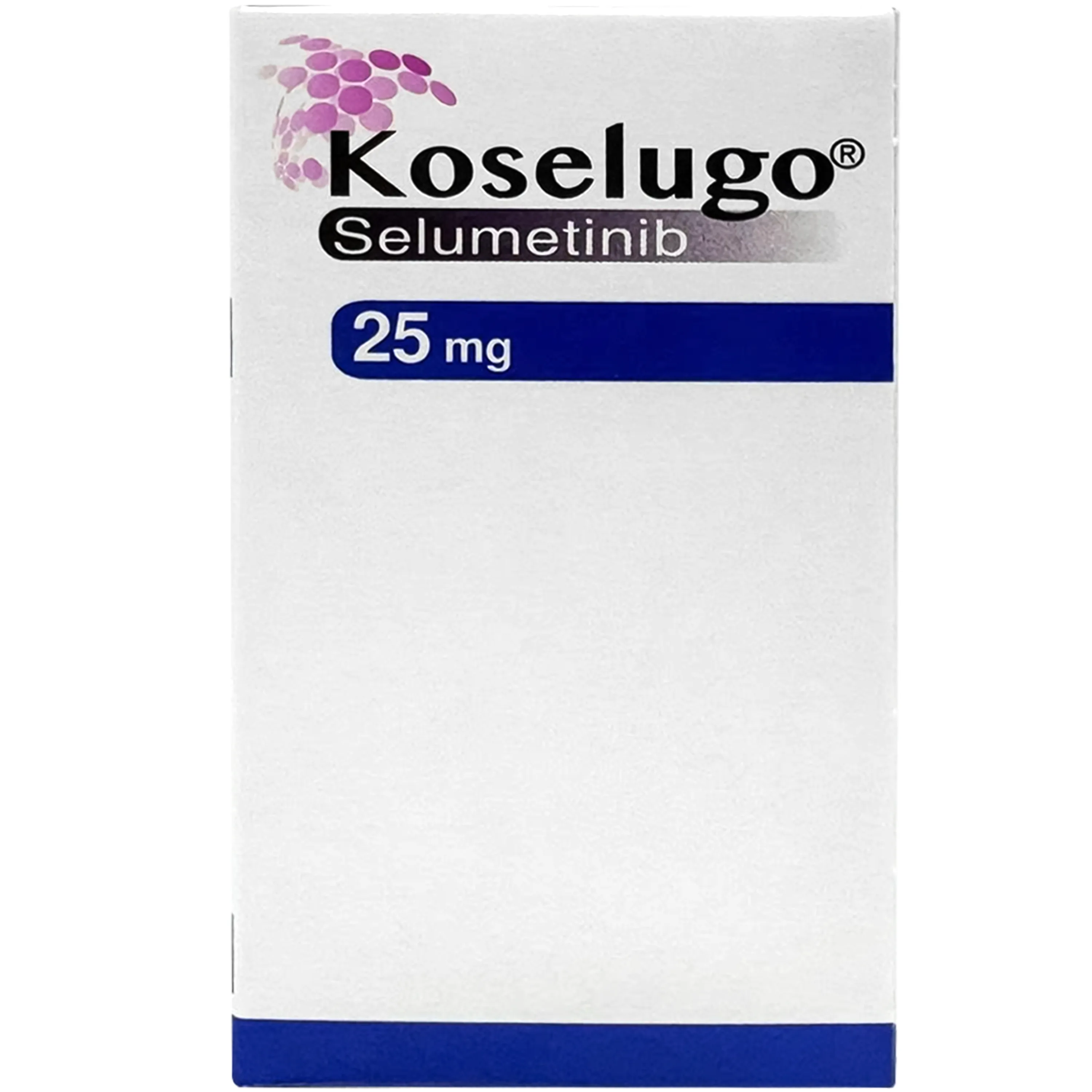 Hình ảnh Thuốc Koselugo 25mg Astrazeneca Điều trị u xơ thần kinh loại 1 dạng búi (Hộp 60 viên)