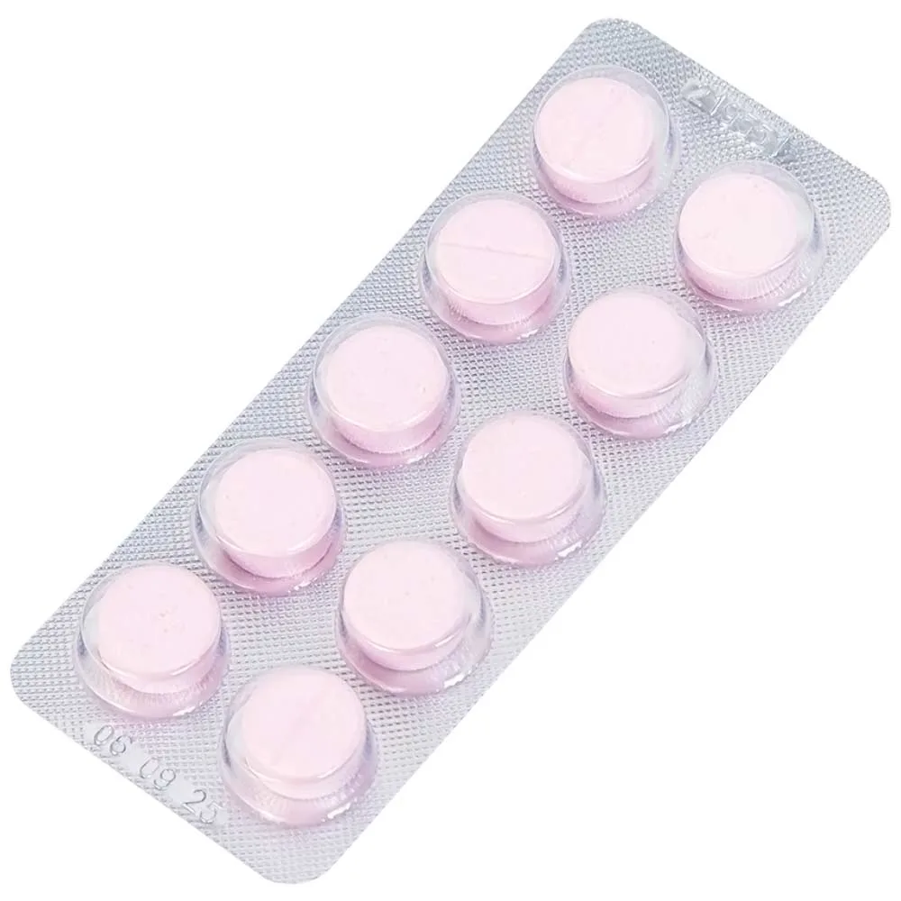 Hình ảnh Viên nhai Kremil-S United điều trị đau dạ dày, giảm nóng rát dạ dày, ợ nóng, ợ chua (10 vỉ x 10 viên)