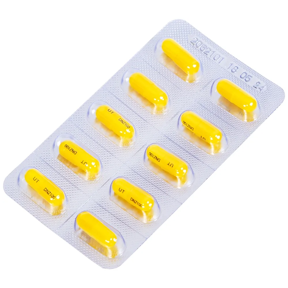 Hình ảnh Viên nang cứng Kupdina 100mg Korea United Pharm điều trị đau trong lạc nội mạc tử cung, u xơ tuyến vú (3 vỉ x 10 viên)