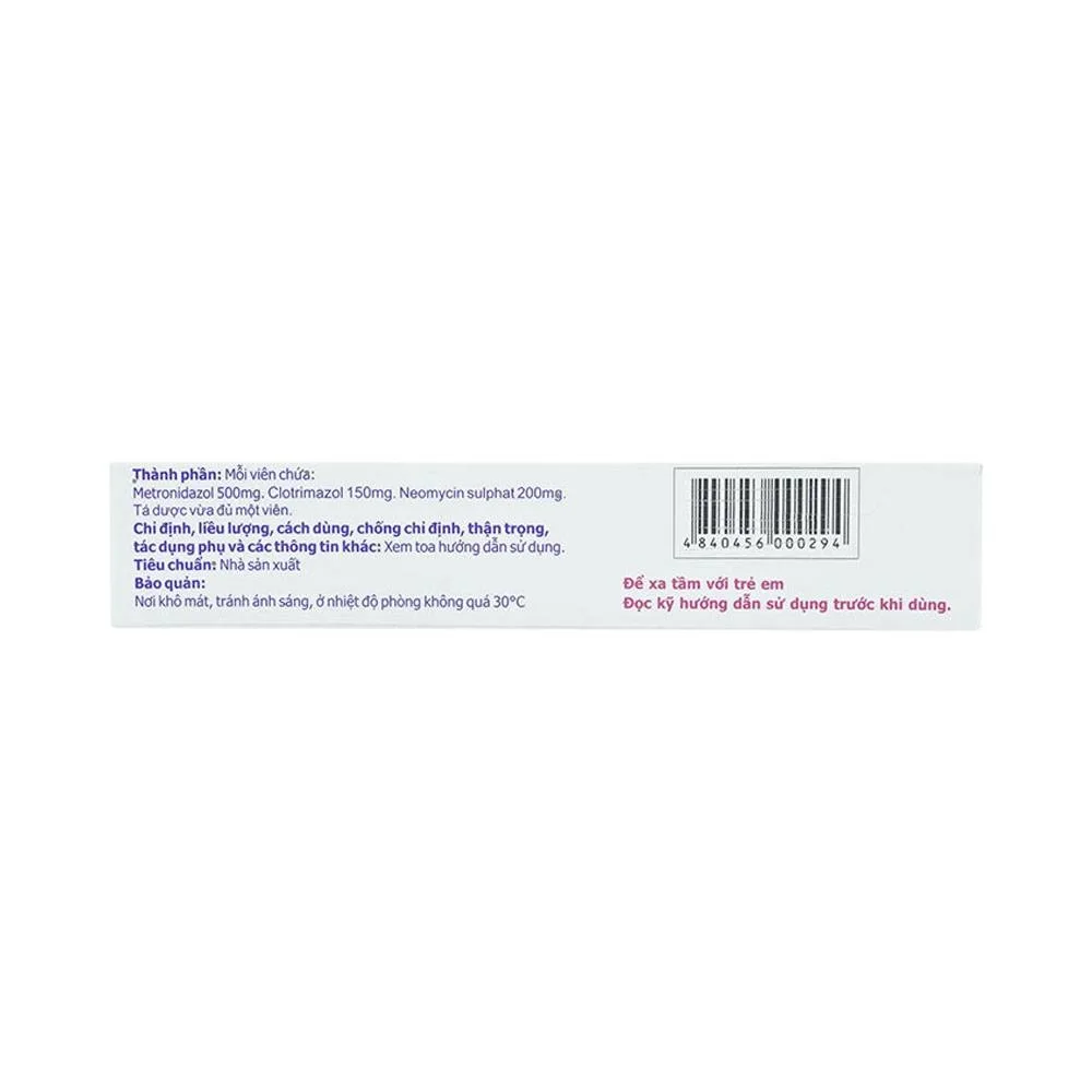 Hình ảnh Viên đặt âm đạo Lacves Farmaprim điều trị viêm âm đạo (2 vỉ x 5 viên)