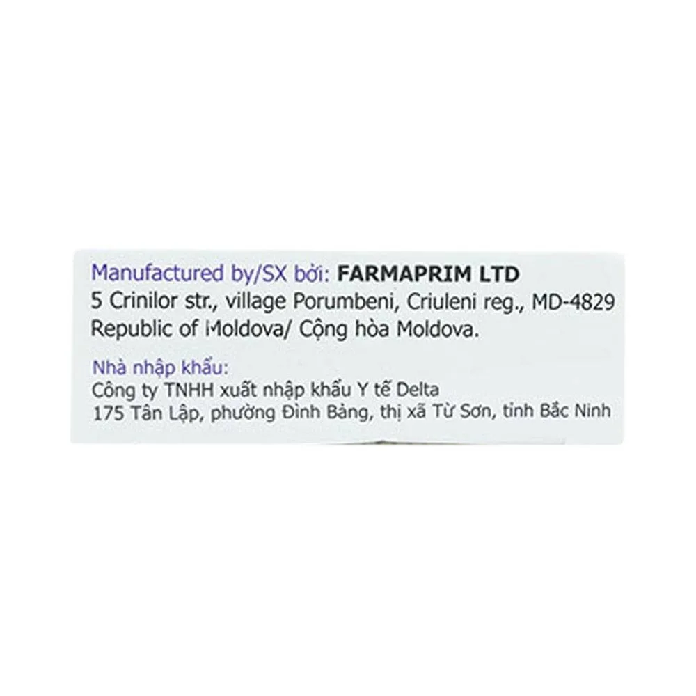 Hình ảnh Viên đặt âm đạo Lacves Farmaprim điều trị viêm âm đạo (2 vỉ x 5 viên)