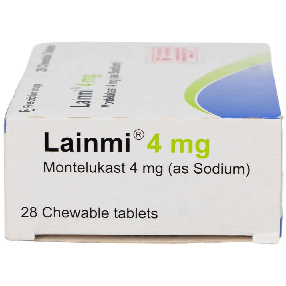 Hình ảnh Thuốc Lainmi 4mg Lesvi phòng ngừa và điều trị hen (4 vỉ x 7 viên)