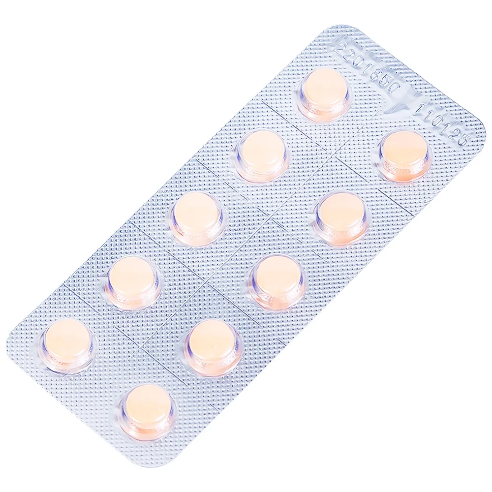 Hình ảnh Viên nén Lamotrigine 50mg SaVi điều trị động kinh (3 vỉ x 10 viên)