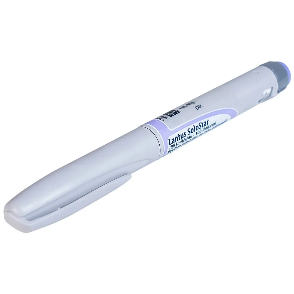 Hình ảnh Bút tiêm Lantus SoloStar 100 Units/ml điều trị đái tháo đường (5 cây x 3ml)