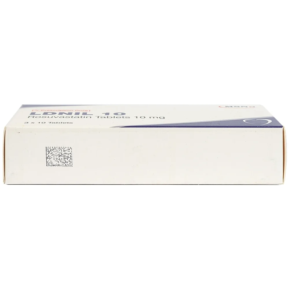 Hình ảnh Thuốc LDNIL 10 MSN điều trị tăng cholesterol (3 vỉ x10 viên)