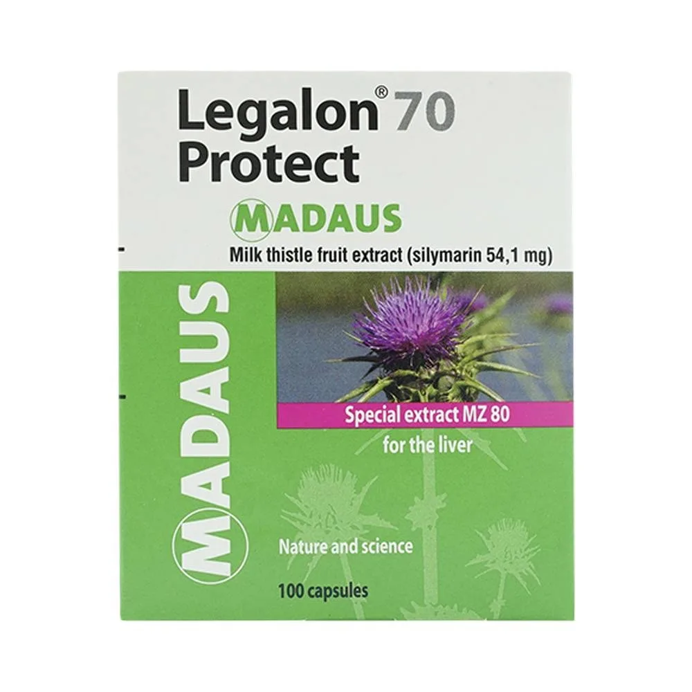 Hình ảnh Viên nang Legalon 70 Madaus điều trị bệnh gan, nhiễm độc gan (10 vỉ x 10 viên)
