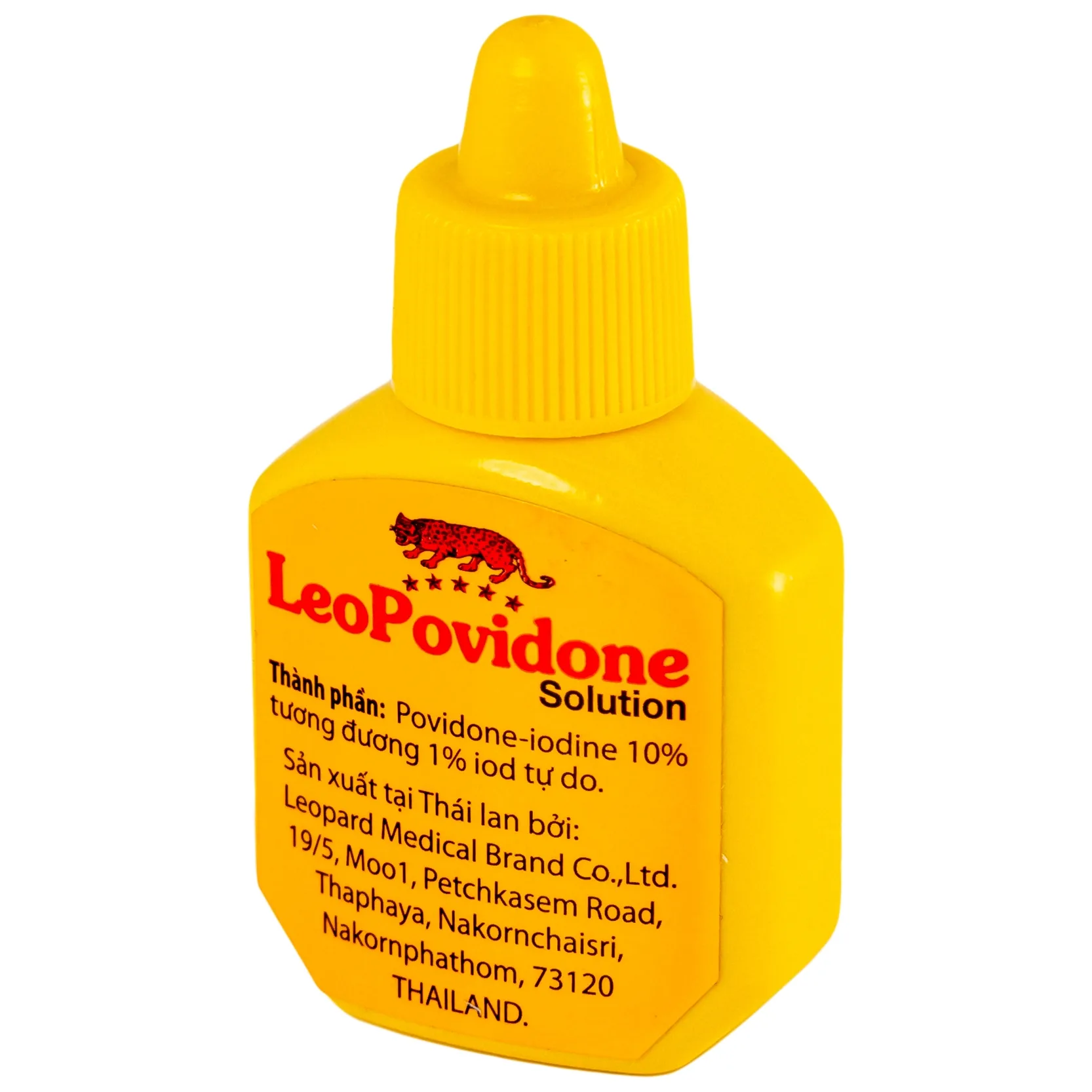Hình ảnh Dung dịch LeoPovidone 10% điều trị các vết thương và ngăn ngừa nhiễm khuẩn (15ml) 