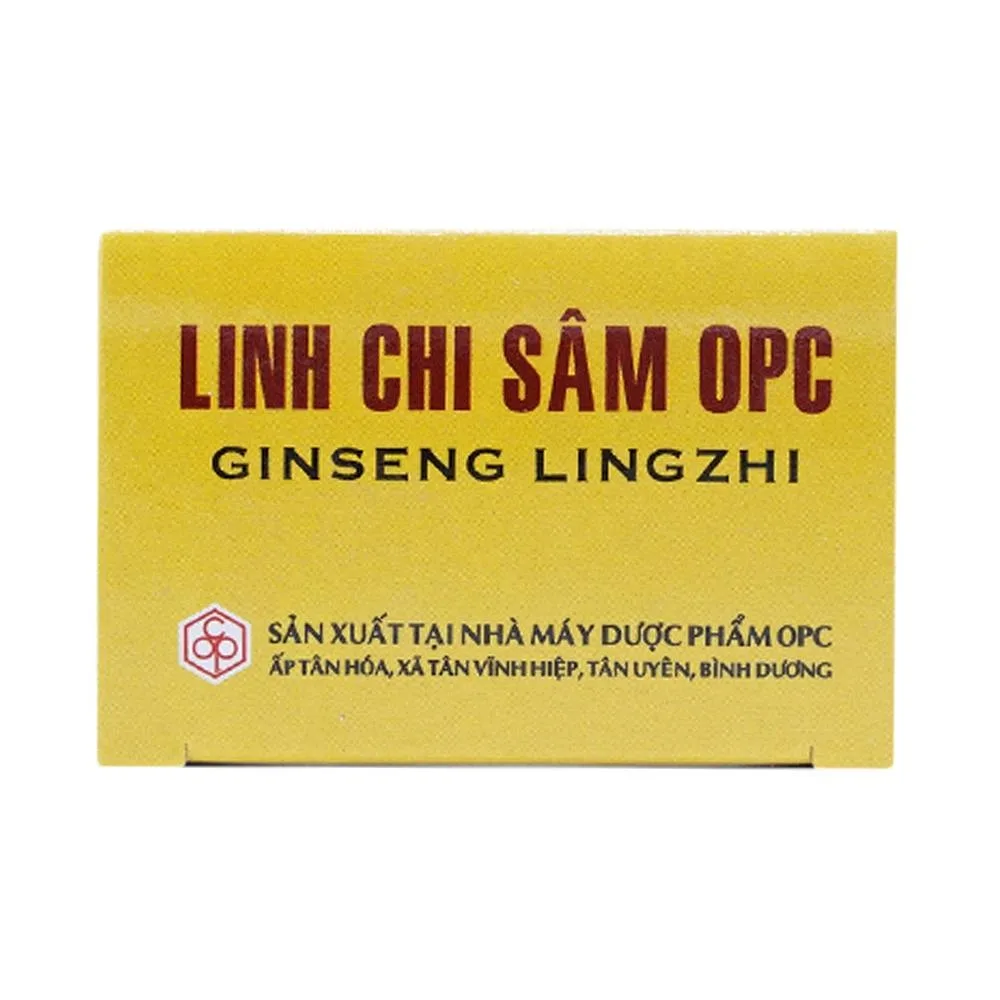 Hình ảnh Viên nang cứng Linh Chi Sâm OPC bổ khí, dưỡng huyết, dưỡng tâm an thần, hạ cholesterol (5 vỉ x 10 viên)