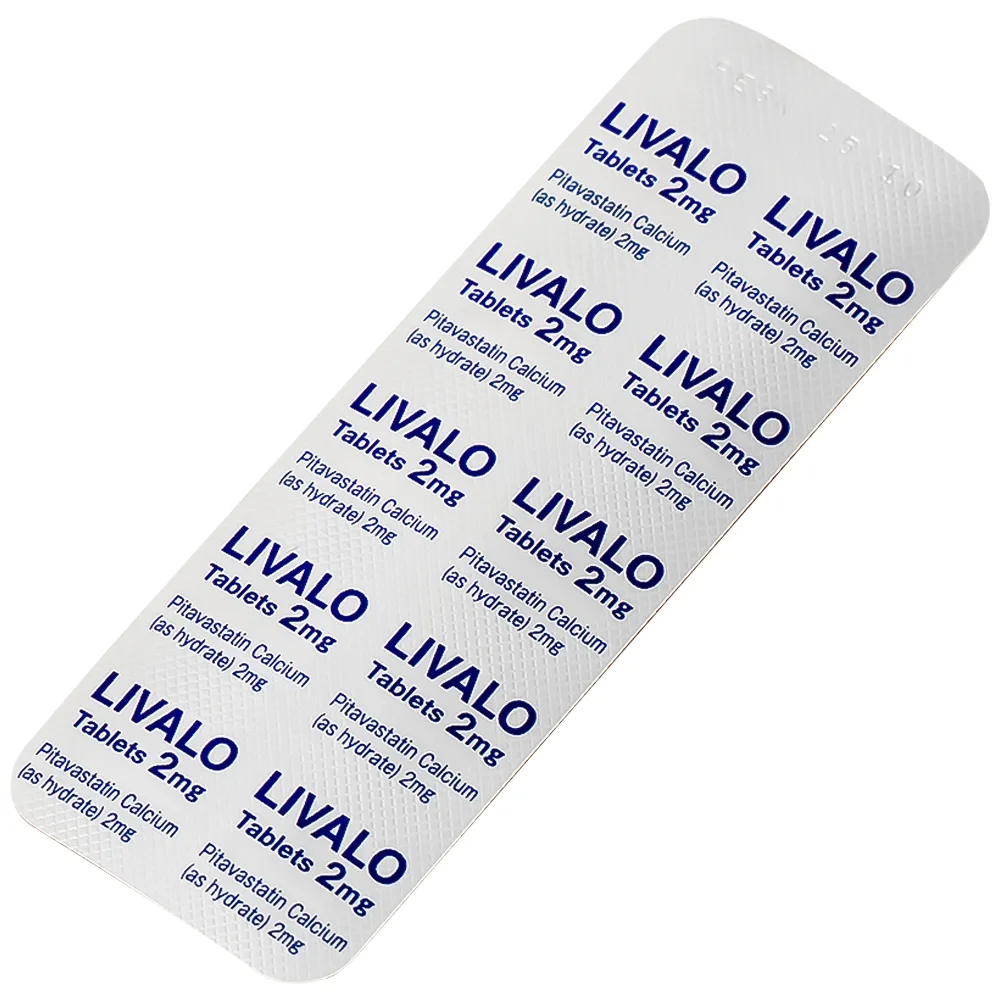 Hình ảnh Thuốc Livalo 2mg Kowa điều trị tăng lipid máu nguyên (3 vỉ x 10 viên)
