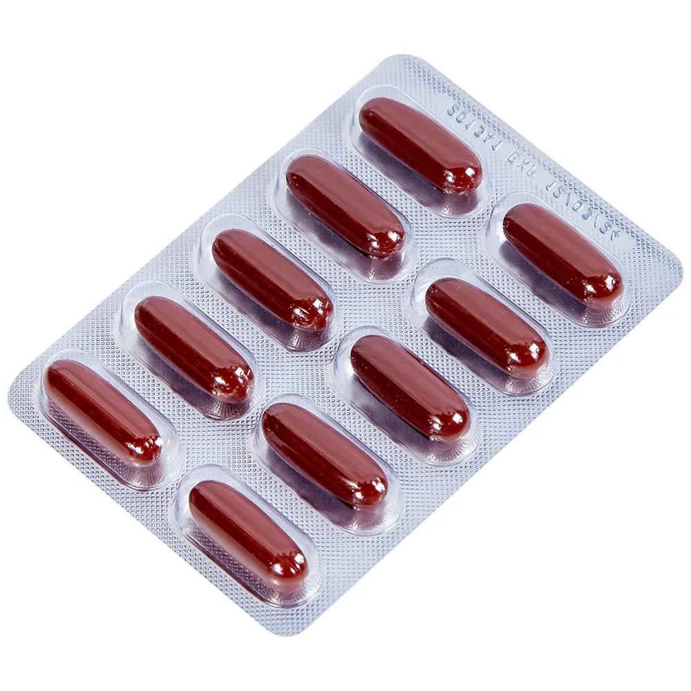 Hình ảnh Viên nang mềm Livolin-H 300mg MEGA We care cải thiện bệnh gan, chán ăn, đau hạ sườn phải (10 vỉ x 10 viên)