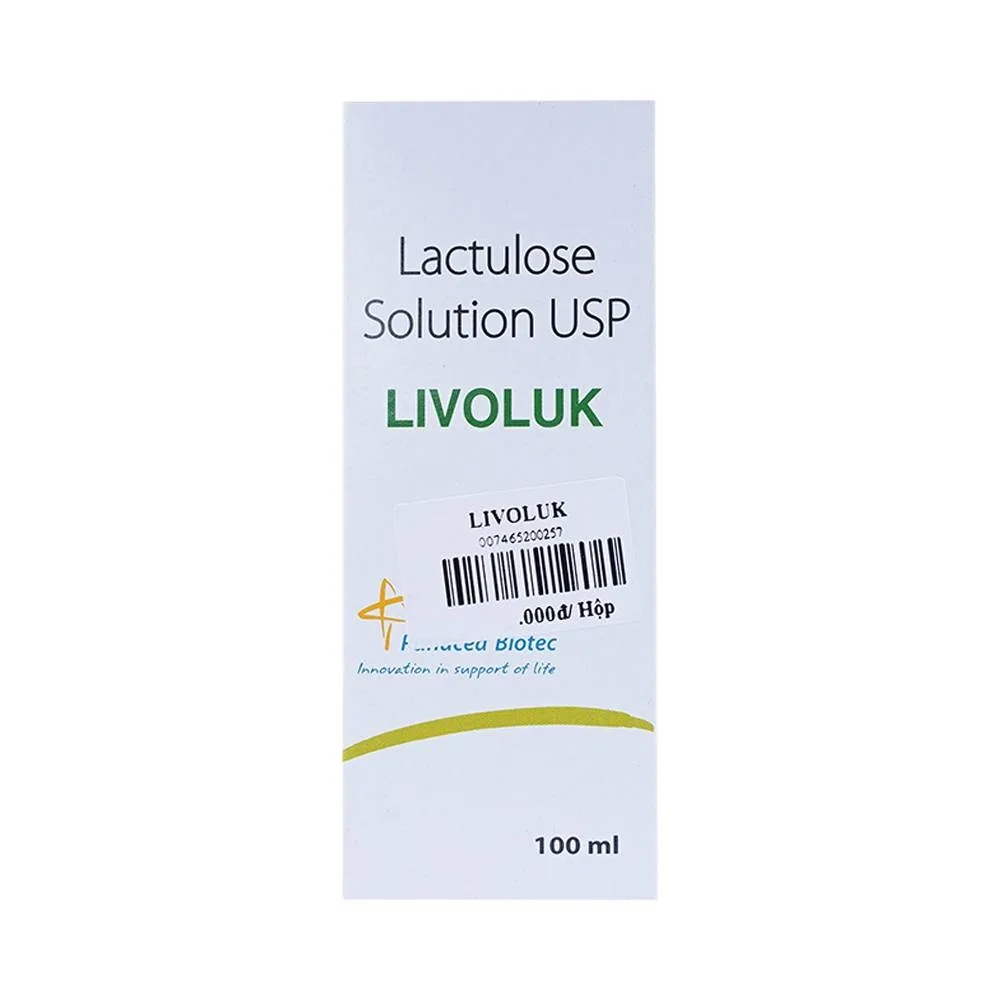 Hình ảnh Thuốc Livoluk Pancea Biotec điều trị táo bón, phòng ngừa bệnh não go gan (100 ml)