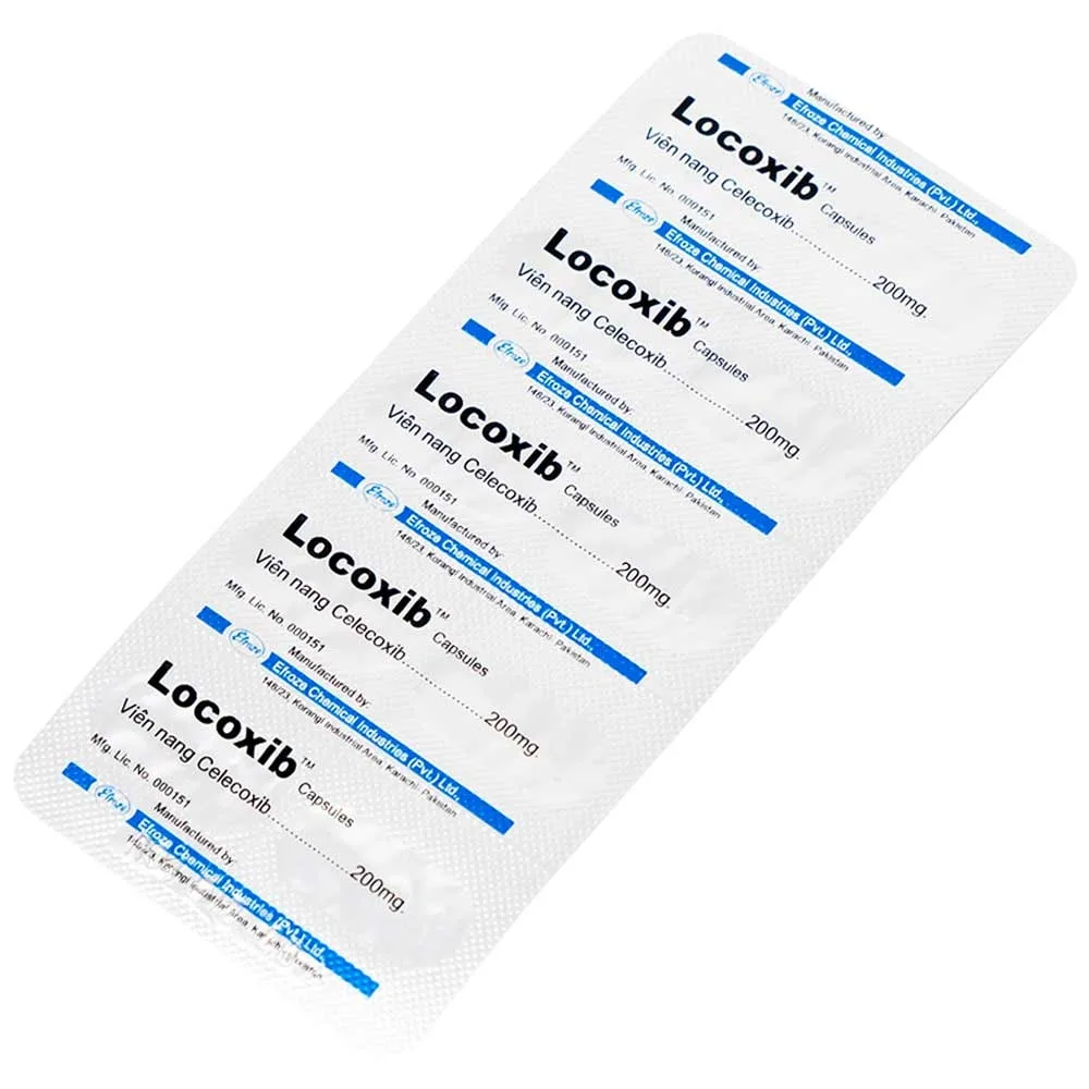 Hình ảnh Thuốc Locoxib Efroze điều trị viêm xương khớp, viêm khớp dạng thấp (3 vỉ x 10 viên)